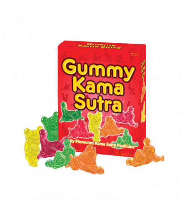 Caramelle Gommose alla Frutta raffiguranti Posizioni del Kama Sutra