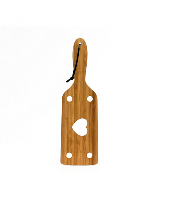 Sculacciatore Bambooyeah Paddle con Cuore in Bamboo Artigianale Made in Italy by Vivi
